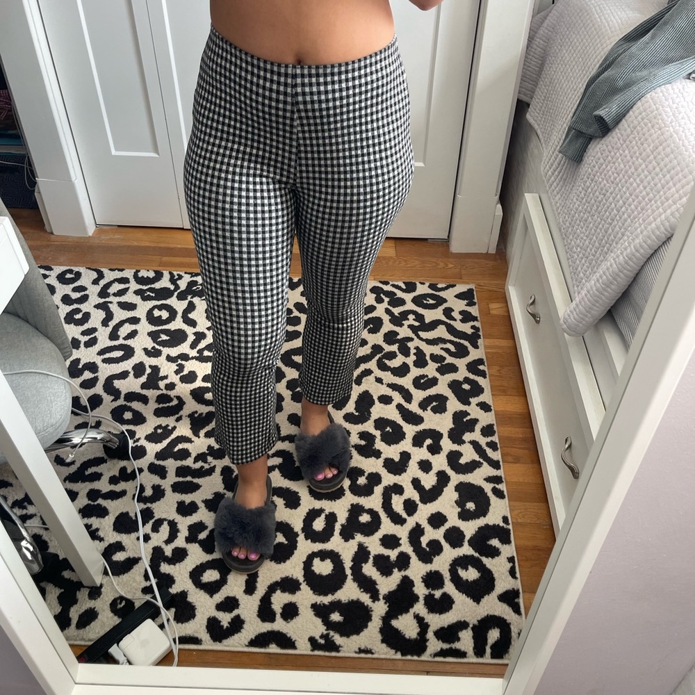Gingham Crop Pant
